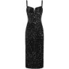 imageCIDER Sequins VNeck Midi DressBlack