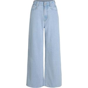 CIDER Jeans for Women High Waist Wide Leg Denim Pants Straight Leg Trouser Pants Mid Waist Trendy(Sky Blue)