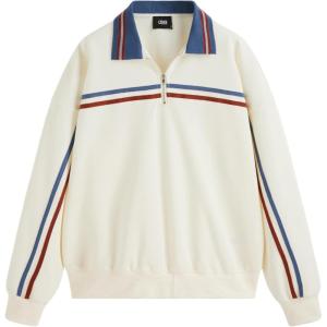 CIDER Long Sleeve Polo Sweatshirt for Women Hoodies Comfortable Fit Casual(Beige)