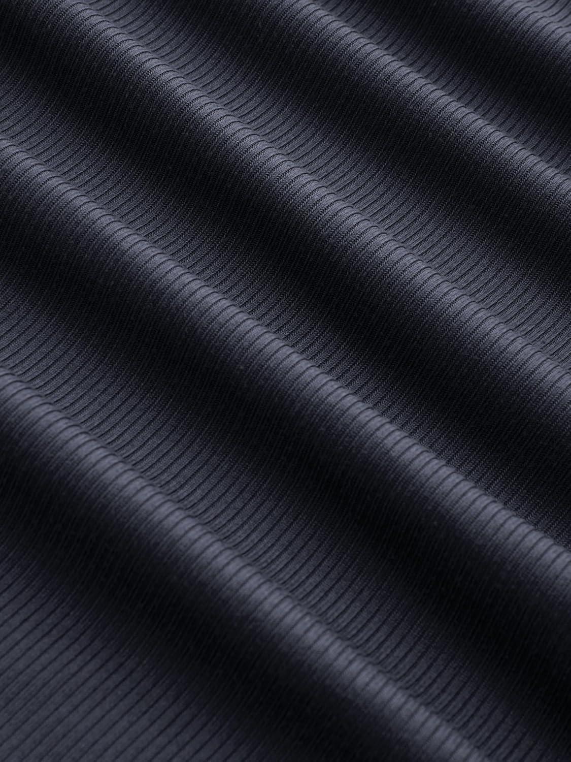 imageCIDER Boat Neck Solid Ruched Long Sleeve TeeGrey