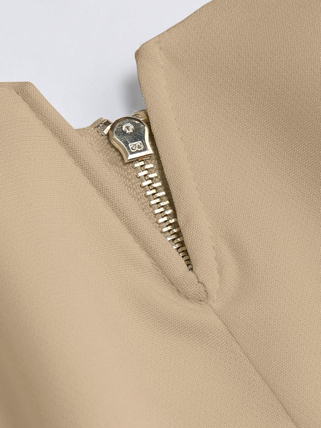 imageCIDER Solid VWire Crop Tank TopKhaki