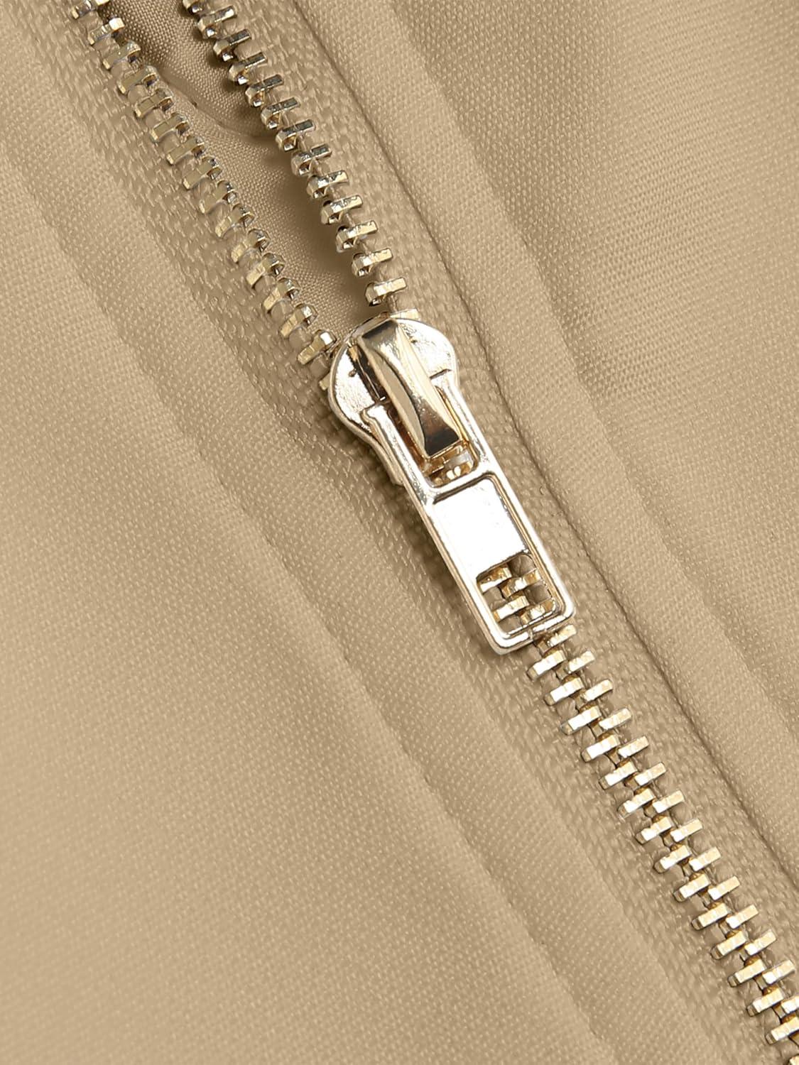 imageCIDER Solid VWire Crop Tank TopKhaki