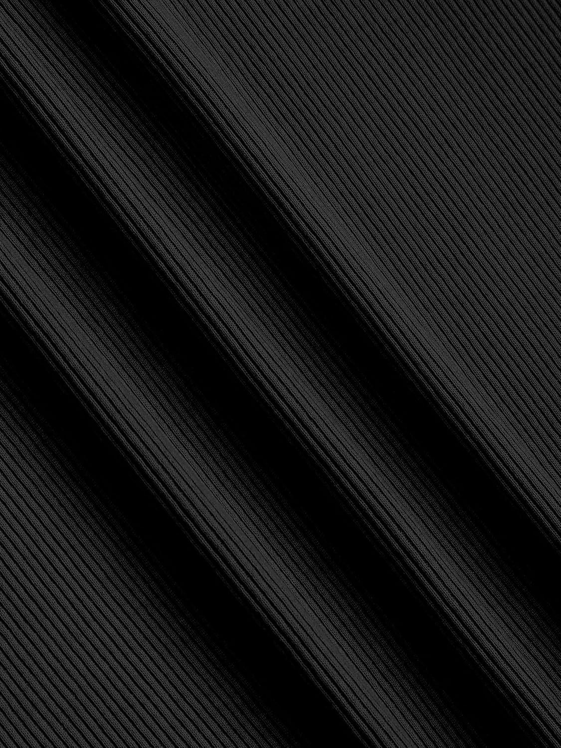 imageCIDER Womens Uneckline Solid BodysuitBlack