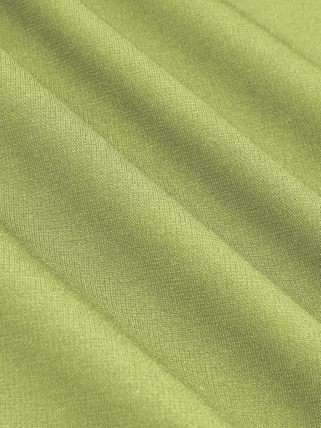 imageCIDER Strapless Tude Bodycon Midi Dress Ruched Tie Knotted Cocktail Party Summer DressesOlive Green