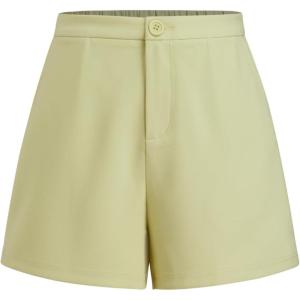 CIDER Womens Dress Shorts High Waist Casual Summer Shorts with Pockets(Pale Green)