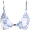 imageCIDER Toile de Jouy Triangle Bikini TopBlue