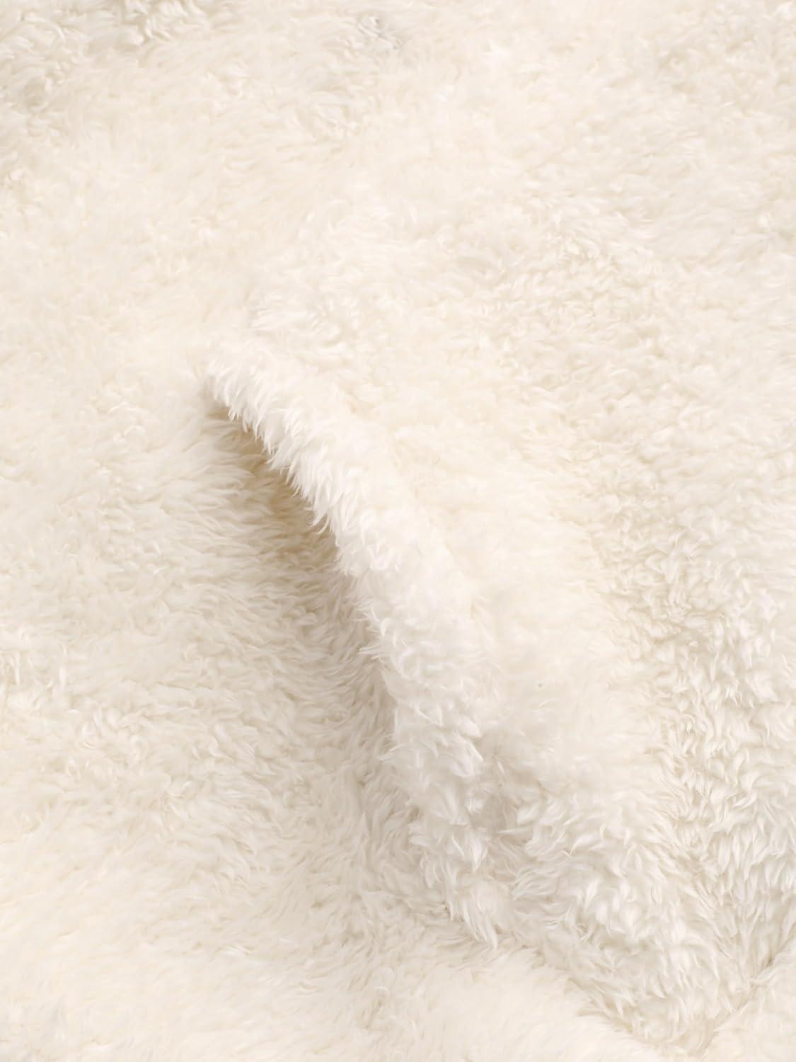 imageCIDER Fleece Stand Collar Solid Pocket SweatshirtBeige