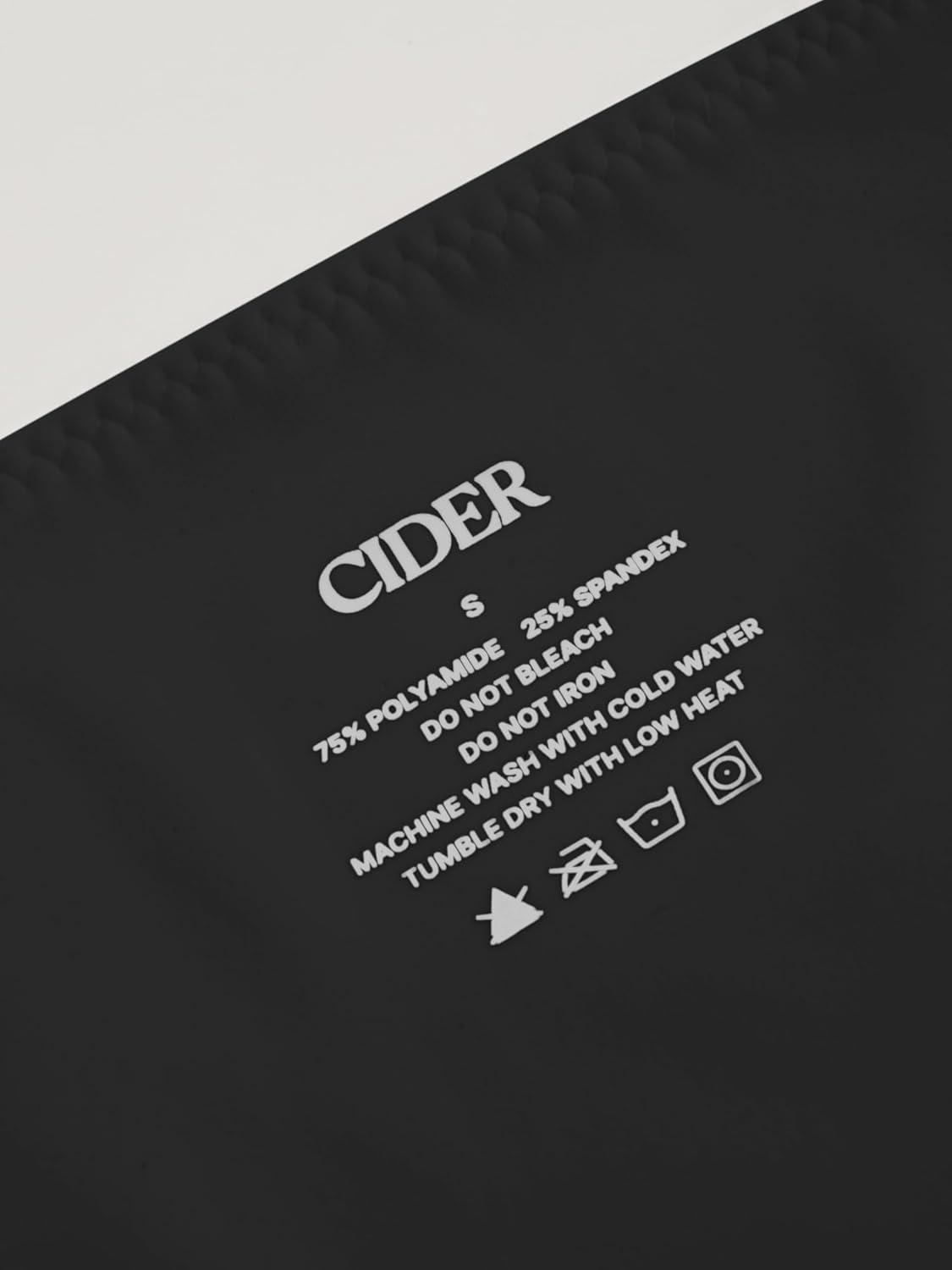 imageCIDER High Stretch Double Layered Square Neck Solid Tank TopBlack