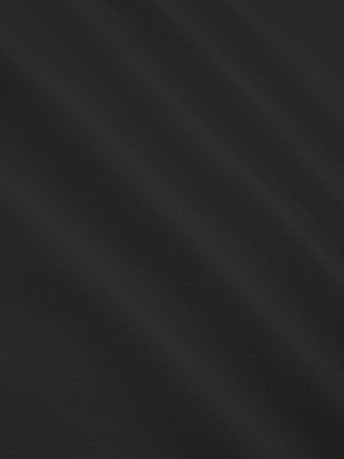 imageCIDER Round Neckline Oversized Crop TopBlack