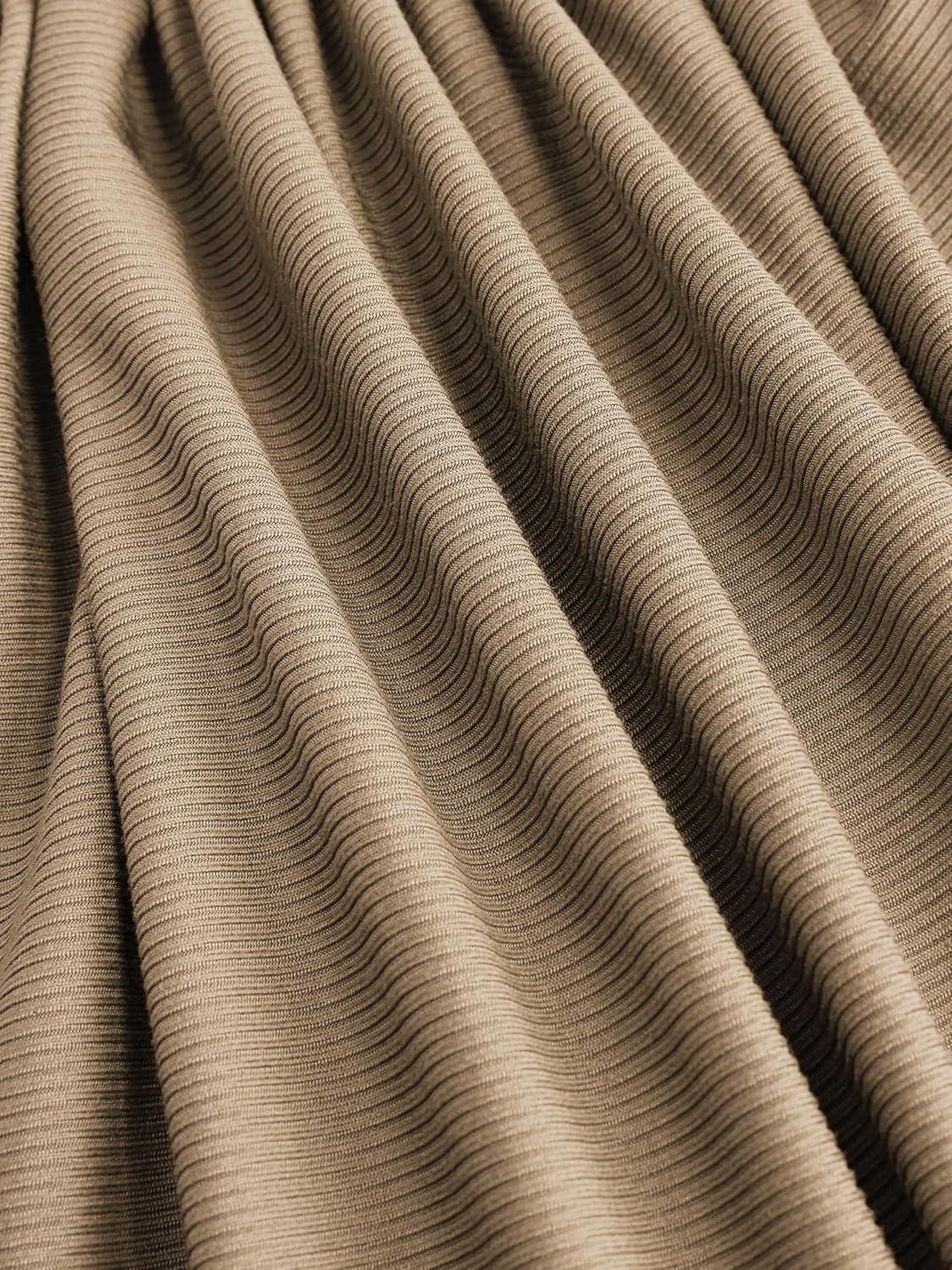 imageCIDER Ruched Drawstring Mini SkortKhaki