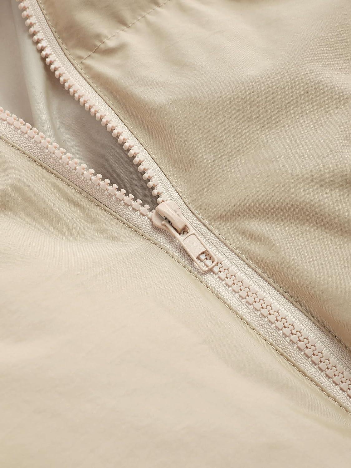 imageCIDER Solid Hooded Puffer CoatBeige