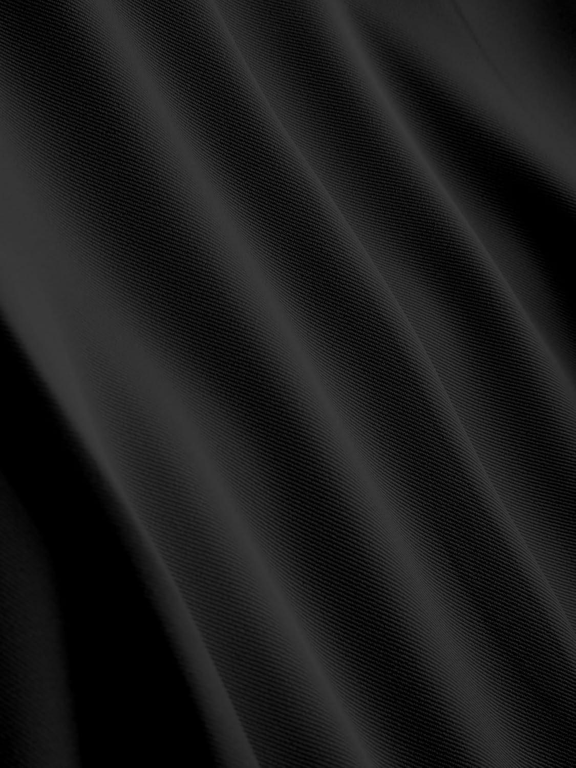 imageCIDER Solid Mid Waist Pleated Mini SkirtBlack