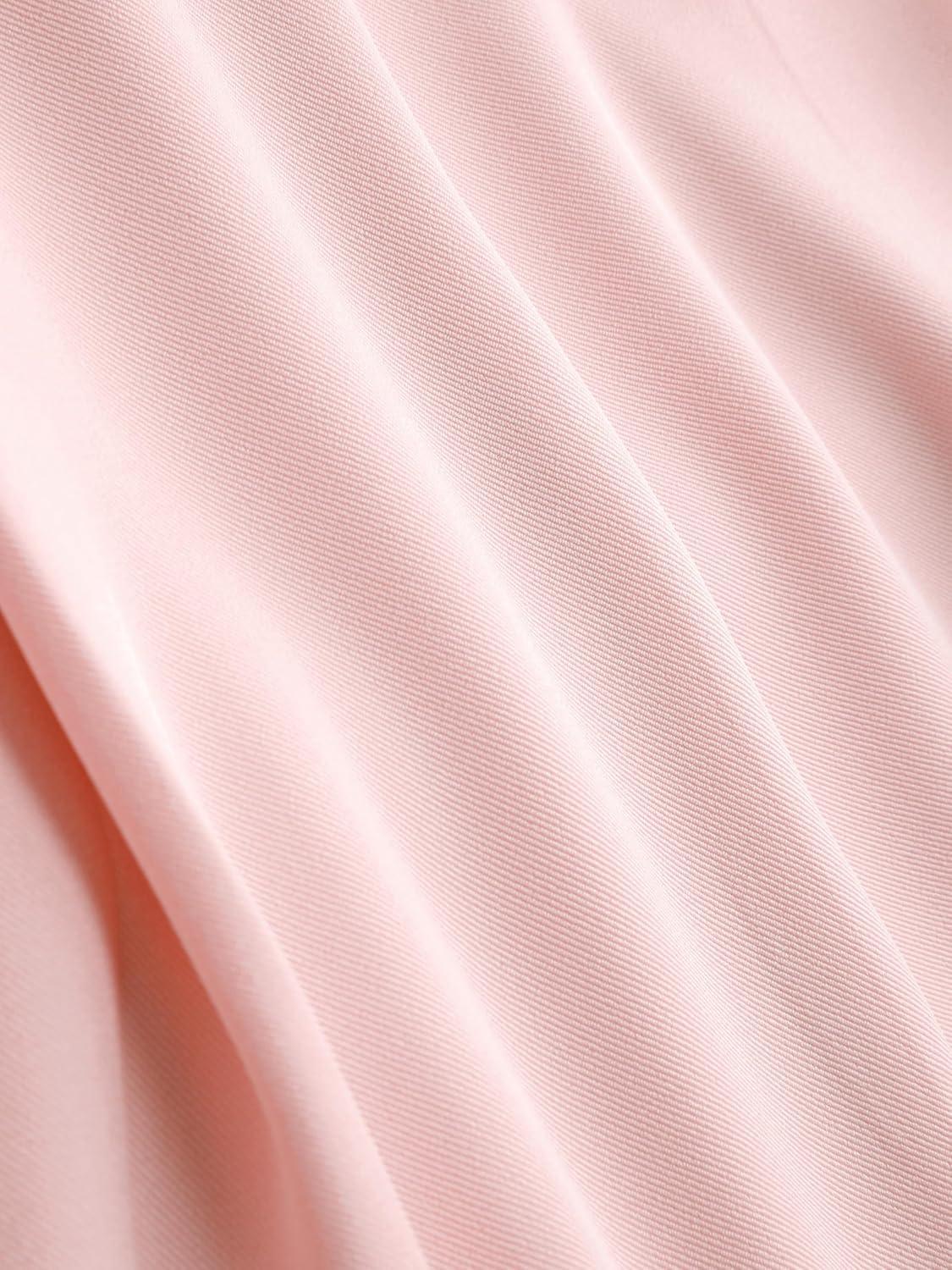 imageCIDER Solid Mid Waist Pleated Mini SkirtPink