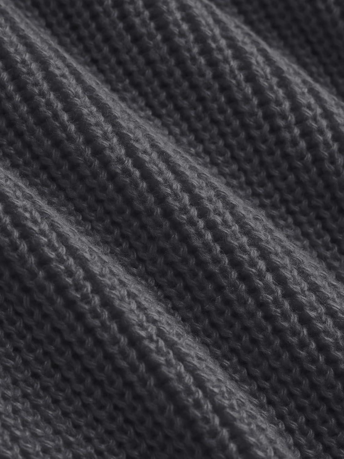 imageCIDER Womens Mock Neck Sleeveless Sweater Tops Cap Sleeve Sweater Vests Tank TopsGrey