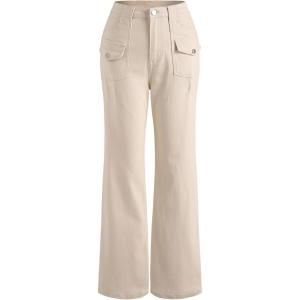 CIDER Last Autumn Chocolate Trousers(Beige)