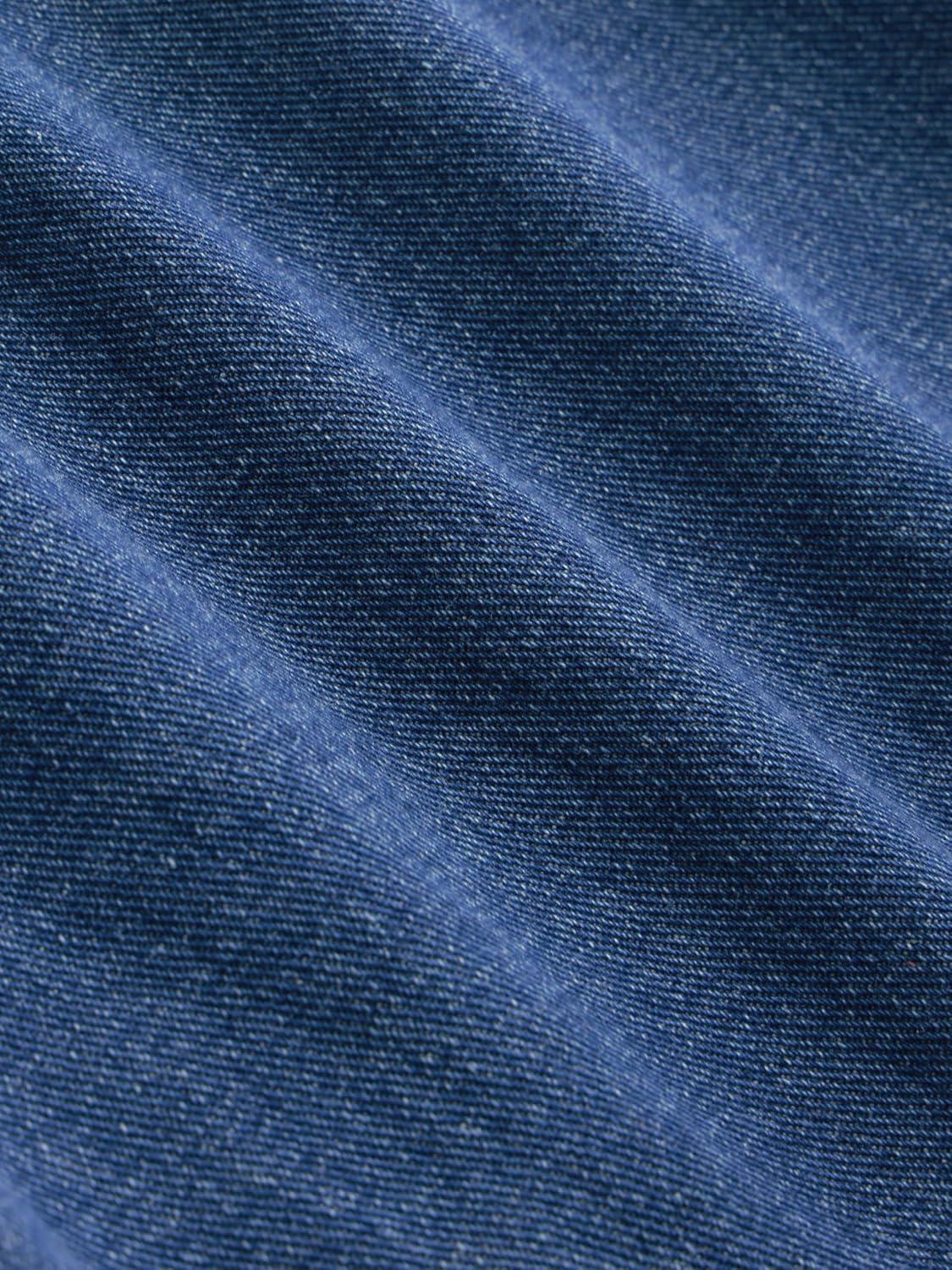 imageCIDER High Waist Solid Bowknot Wide Leg JeansDenim