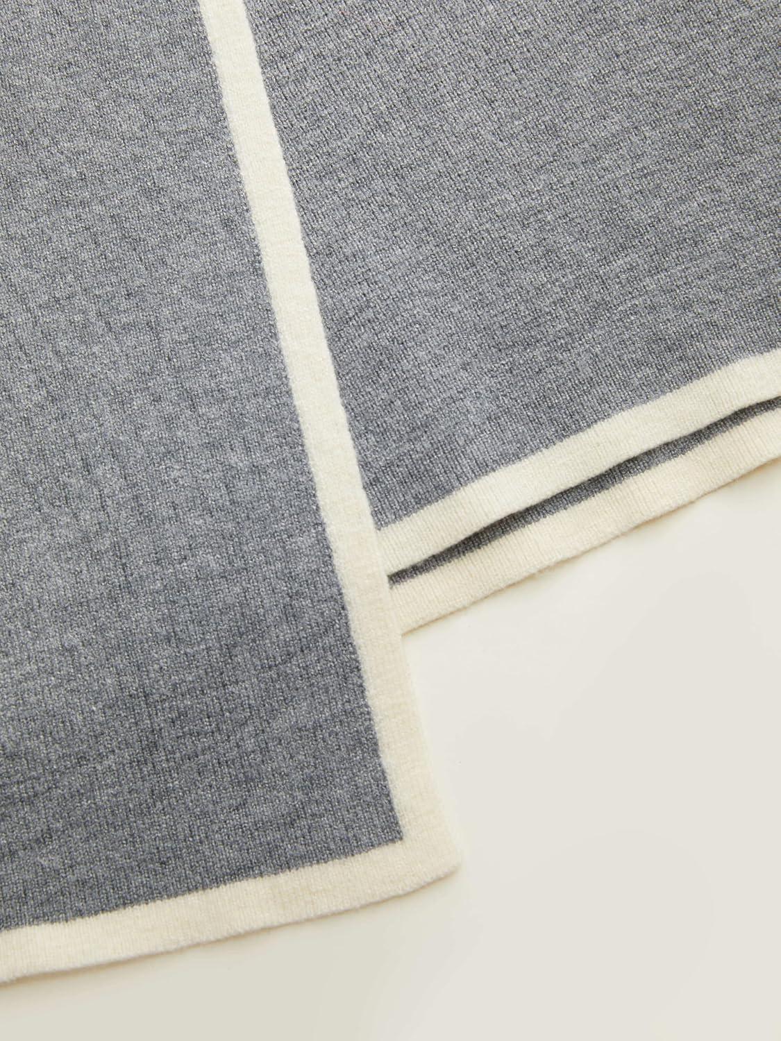 imageCIDER Sweater Dress for Women Long Sleeve Dress Mock Turtleneck Bow Tie Midi Work Dresses Old Money Dresses Fall WinterGrey