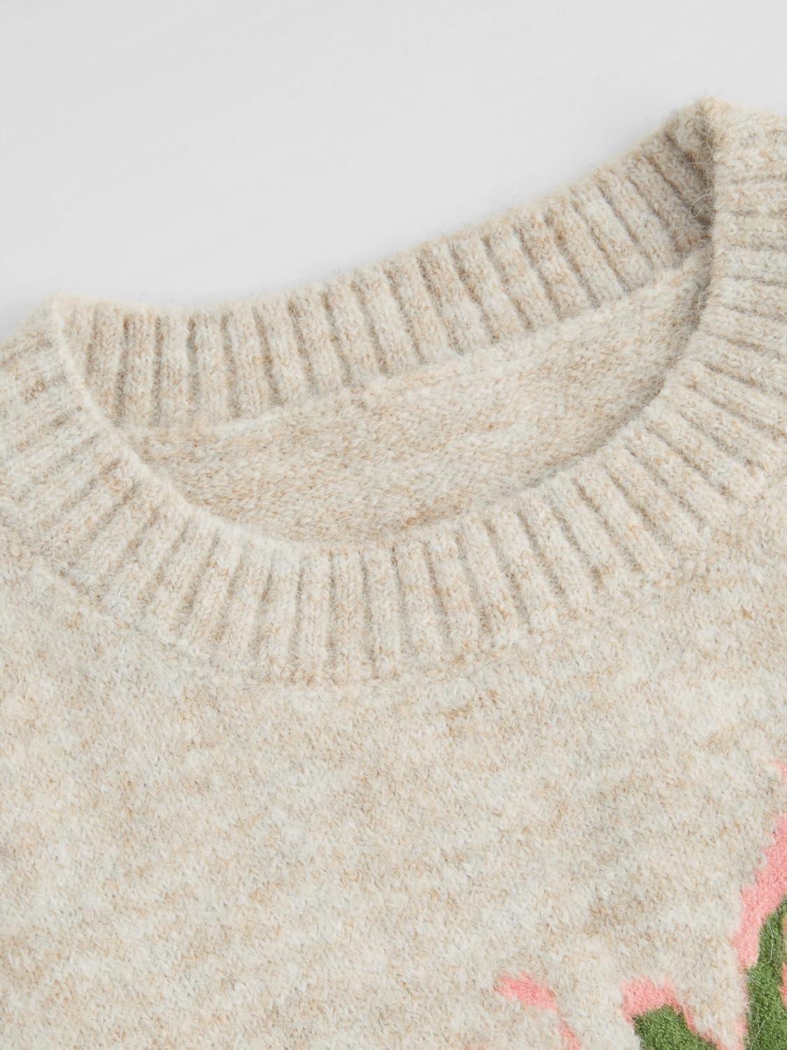 imageCIDER Womens Sweater Vest Knit Sleeveless Pear Cute Graphic Sweater Vest Tank Top Fall OutfitsChampagne