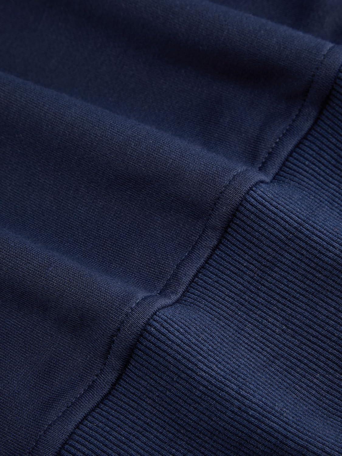 imageCIDER Off Shoulder Sweatshirt for Women Basic Casual Long Sleeve Pullover Fall FashionNavy Blue