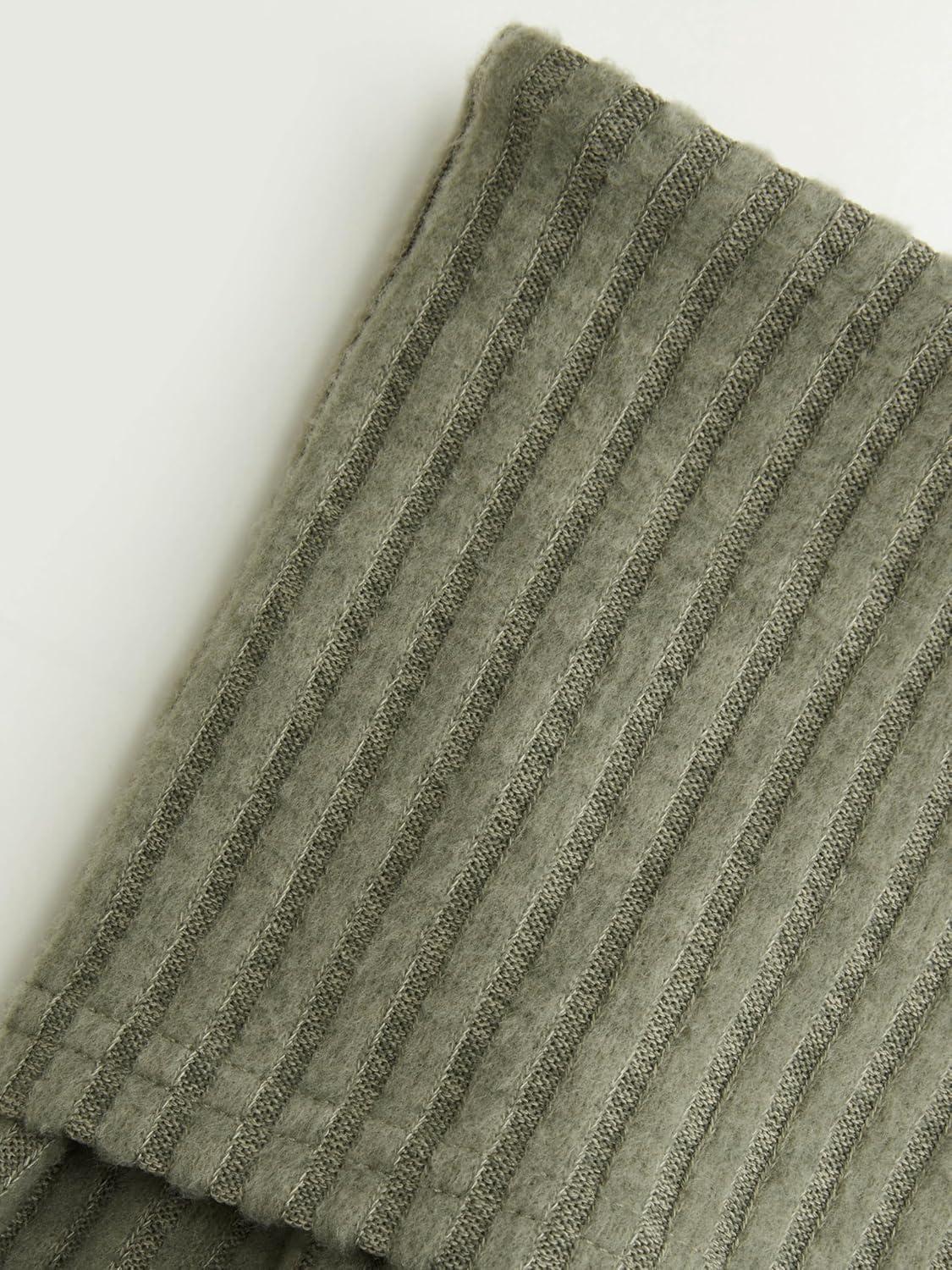 imageCIDER Off The Shoulder Tops for Women Long Sleeve Going Out Y2K Tops Knit Pullover Fall Outfits Trendy 2025Green