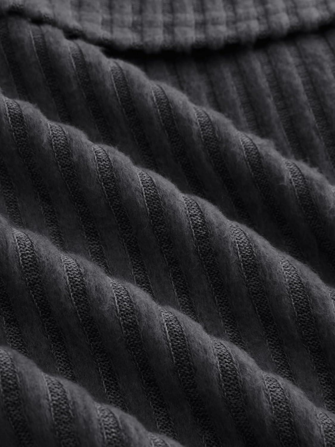 imageCIDER Off The Shoulder Tops for Women Long Sleeve Going Out Y2K Tops Knit Pullover Fall Outfits Trendy 2025Grey