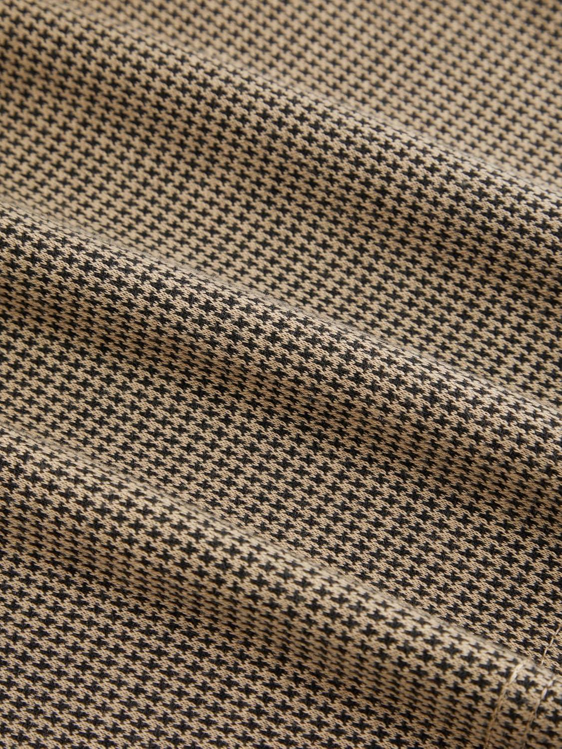 imageCIDER Women Leopard Print Wide Leg Lounge Pants Elastic Waist Casual Trousers 2025 Fall with PocketsKhaki