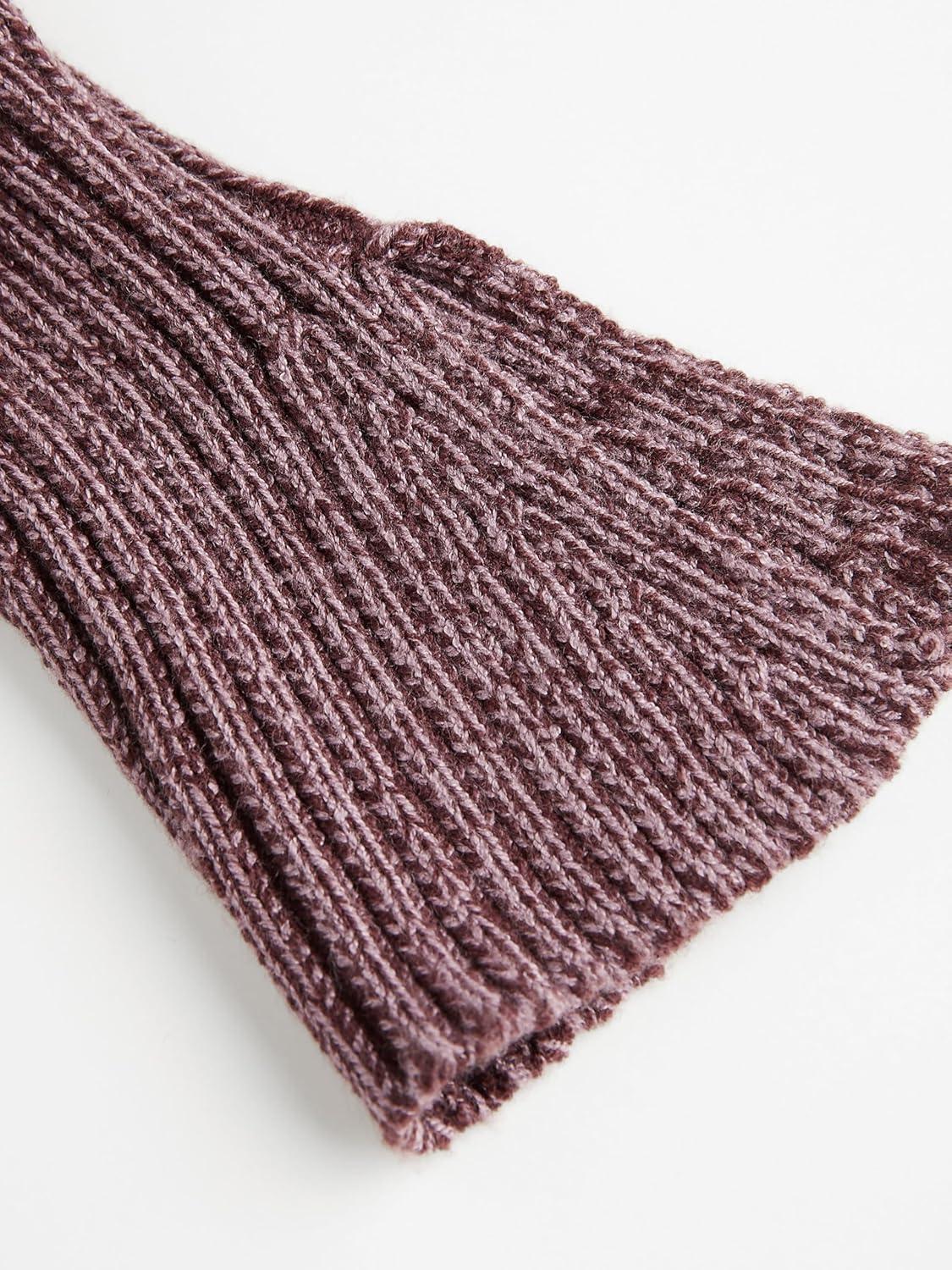 imageCIDER Zipper Cardigan Sweaters for Women Trendy Stand Collar Rivet Cardigans Split Long Sleeve Fall WinterBurgundy