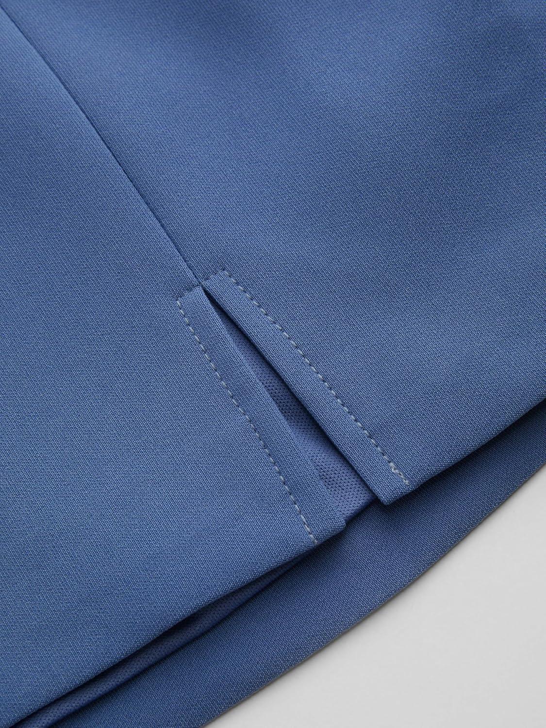 imageCider Mini Skirt High Waist Zip Up Split Bodycon Fitted Party A Line SkirtDenim