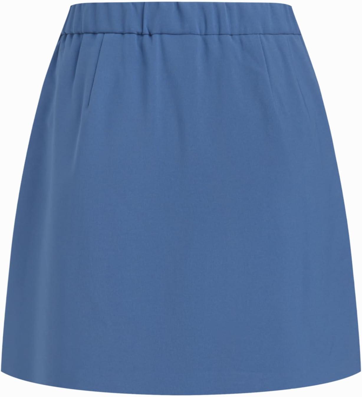 imageCider Mini Skirt High Waist Zip Up Split Bodycon Fitted Party A Line SkirtDenim