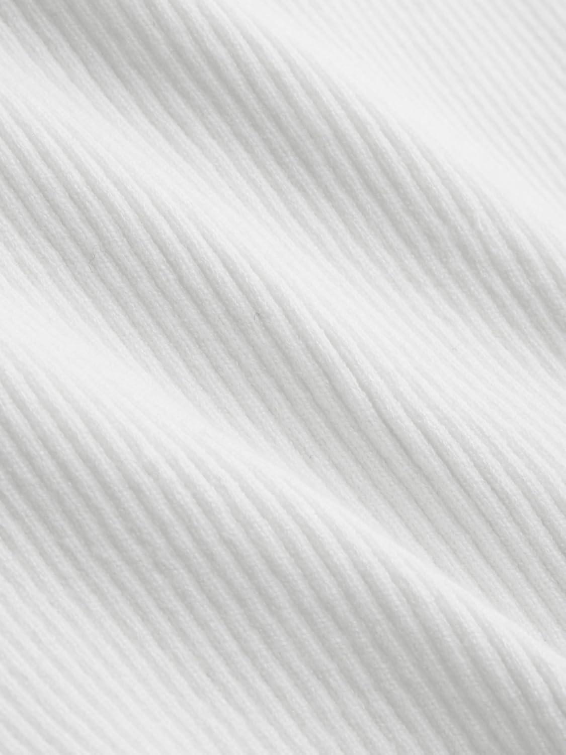 imageCIDER Mid Waist Solid Split Knit Midi SkirtWhite