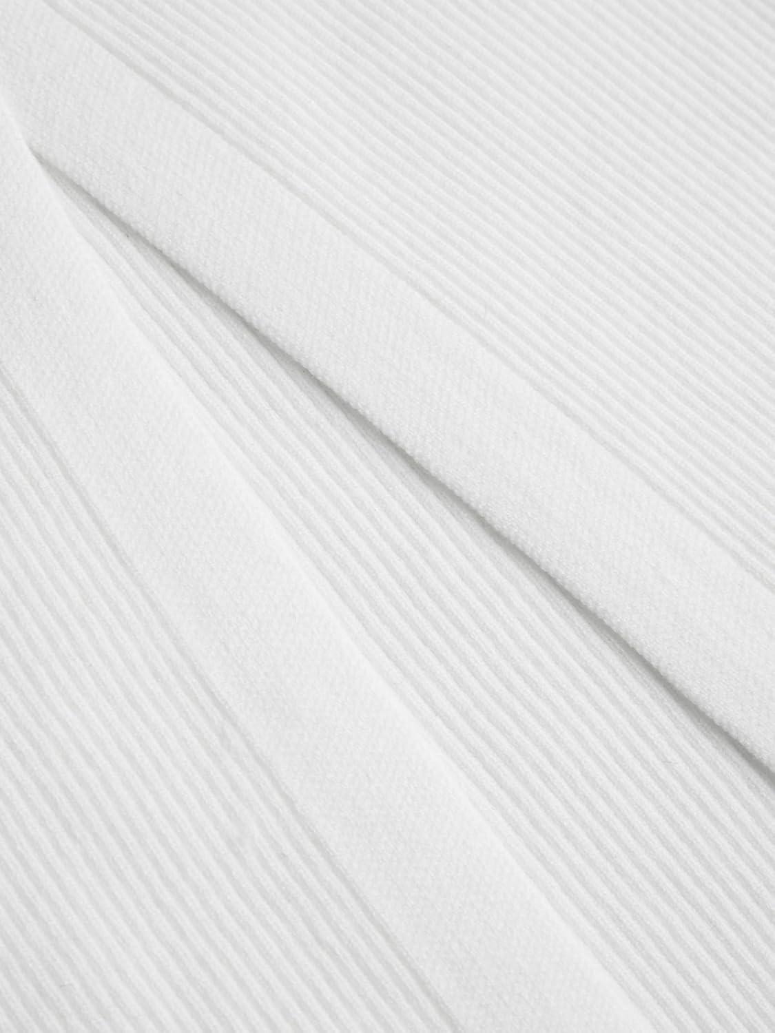 imageCIDER Mid Waist Solid Split Knit Midi SkirtWhite