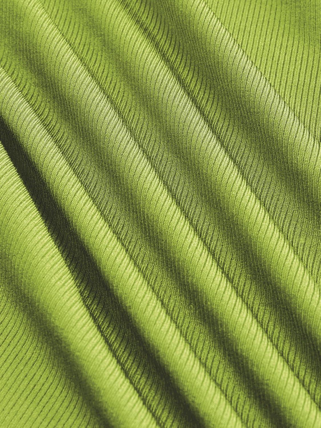 imageCIDER Solid High Neck Sleeveless Ruched Tank Top Curve ampamp PlusGreen