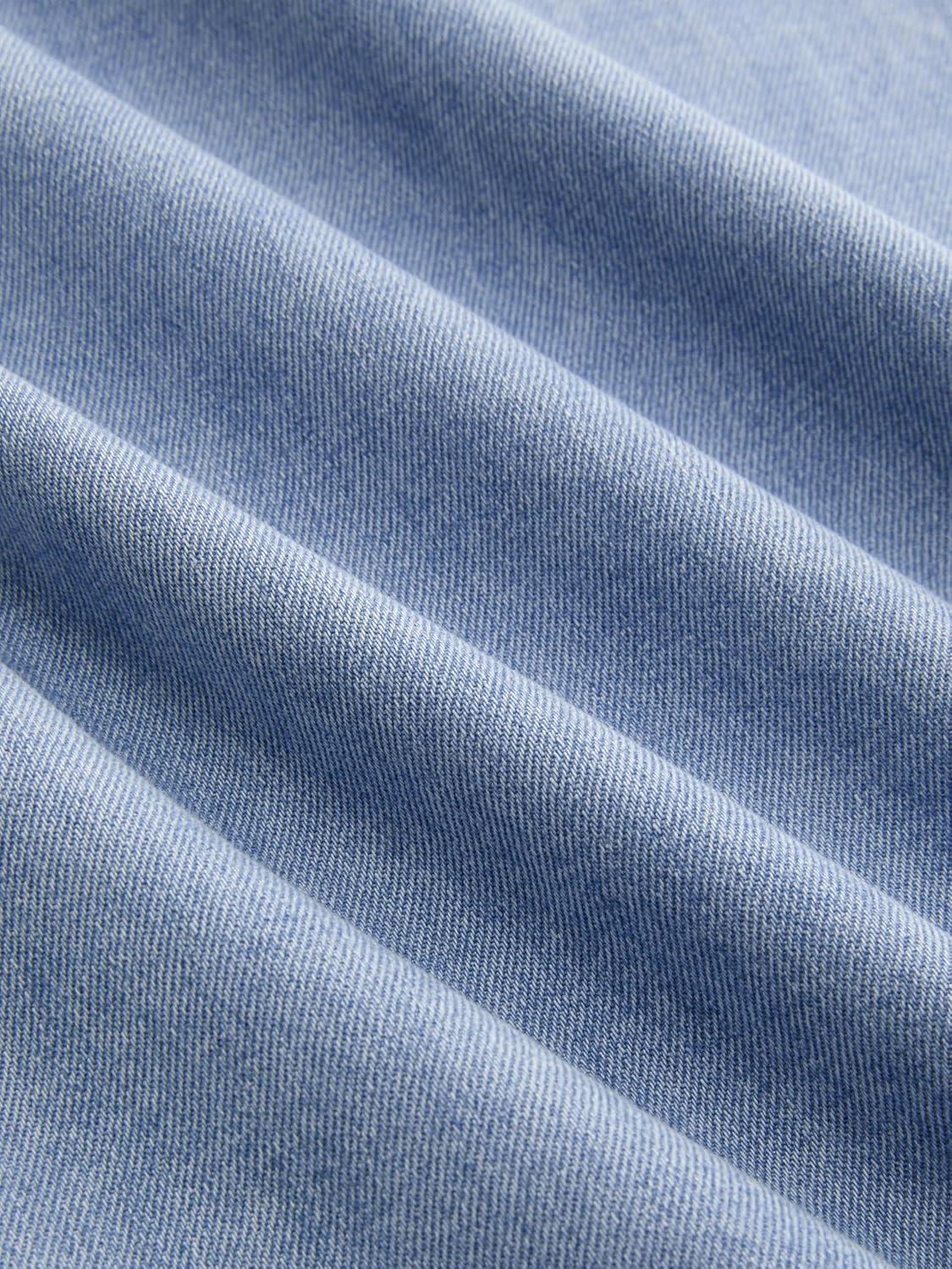 imageCIDER Drawstring Wide Leg Jeans for Women High Waisted Baggy Jeans Denim Pants with PocketsSky Blue Size Up