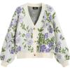 imageCIDER Tea in The Garden Knit Cardigan Multicolor XS