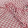 OSTOO Robe Longue d&rsquo;été 2025 à Volants Style bohème à Volants pour Femme(Rose/Plaid)