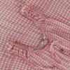 OSTOO Robe Longue d&rsquo;été 2025 à Volants Style bohème à Volants pour Femme(Rose/Plaid)