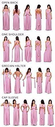 imageRobe soire pour femme lgante avec dos nu et col V longueur au sol pour la plage mariage demoiselles dhonneur bal ltVert Arme