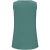 Débardeur sans manches pour femme – Débardeur d&rsquo;été sexy en coton – Coupe ample – T-shirt de sport – Couleur unie – Haut basique – Mode d&rsquo;été (disponible en grande taille)(#02 Vert.)