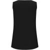 Débardeur sans manches pour femme – Débardeur d&rsquo;été sexy en coton – Coupe ample – T-shirt de sport – Couleur unie – Haut basique – Mode d&rsquo;été (disponible en grande taille)(#01 Noir)