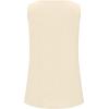 Débardeur sans manches pour femme – Débardeur d&rsquo;été sexy en coton – Coupe ample – T-shirt de sport – Couleur unie – Haut basique – Mode d&rsquo;été (disponible en grande taille)(#02 Beige.)
