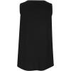 Débardeur sans manches pour femme – Débardeur d&rsquo;été sexy en coton – Coupe ample – T-shirt de sport – Couleur unie – Haut basique – Mode d&rsquo;été (disponible en grande taille)(#06 Noir)