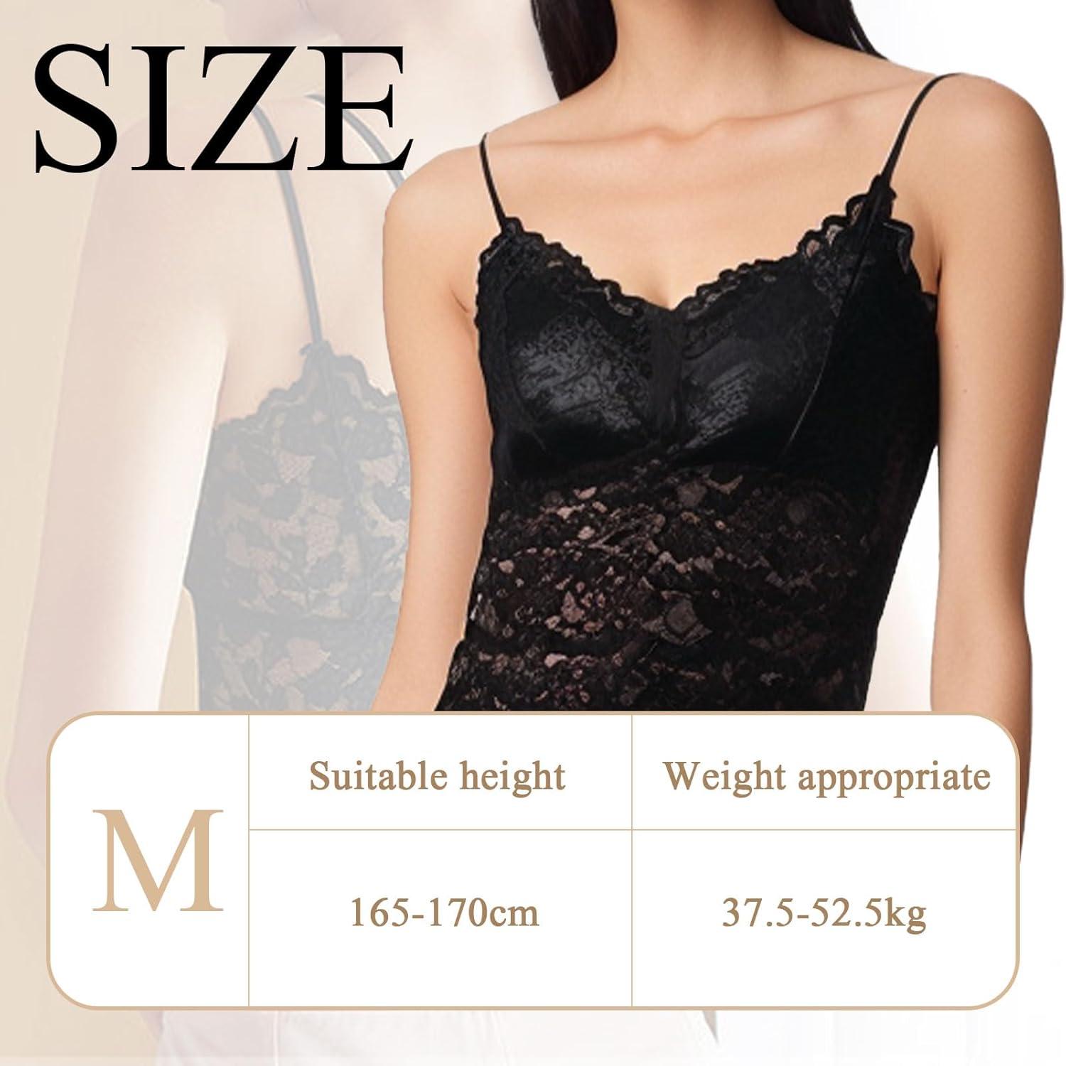 image:imageDbardeur sexy pour femme Col en V Dentelle Sans manches Corset ajust CamisoleNoir
