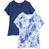 Blanc Tie-dye/Bleu Marine