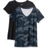 Bleu Marine Camouflage/Noir