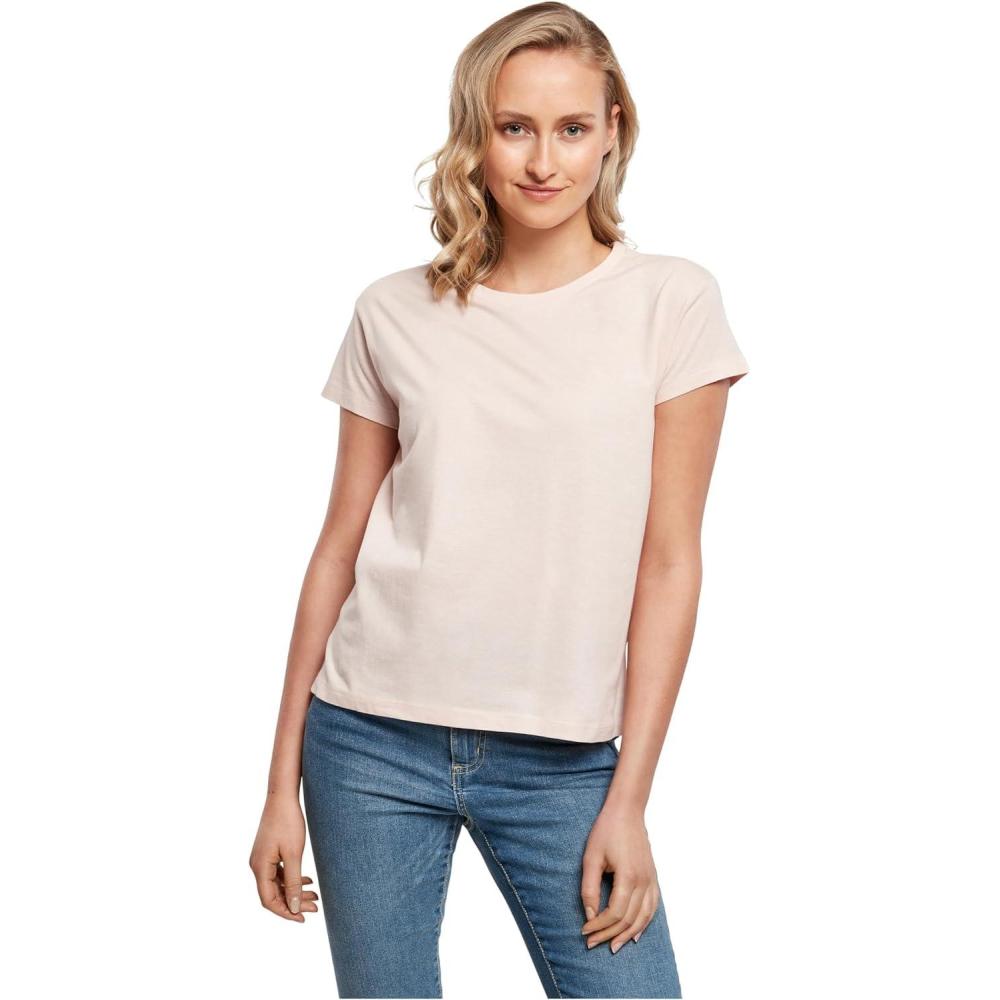 image:imageBuild Your Brand Ladies Box Tee TShirt FemmeRose Bonbon