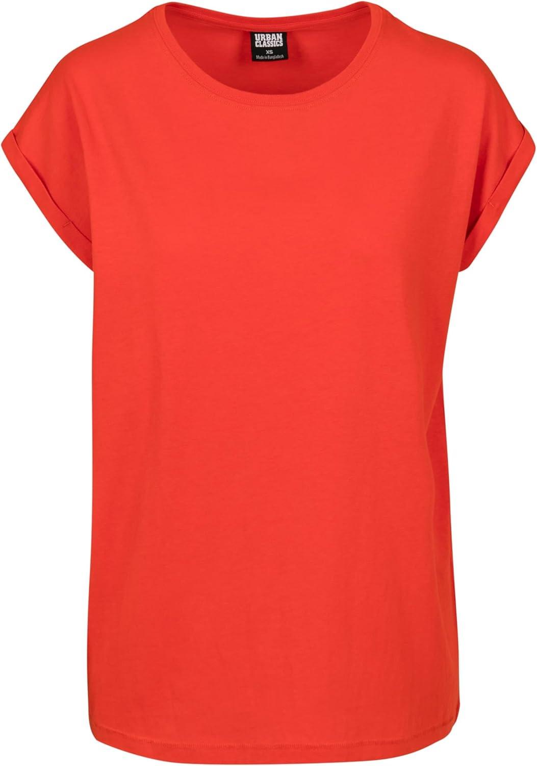 image:imageUrban Classics Damen Ladies Extended Shoulder Tee 3PackBloodorange