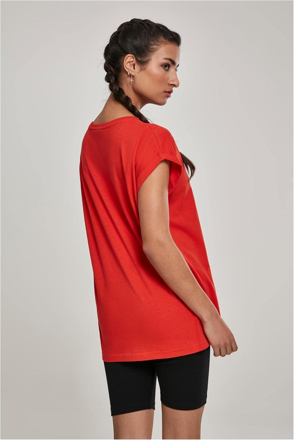 image:imageUrban Classics Damen Ladies Extended Shoulder Tee 3PackBloodorange