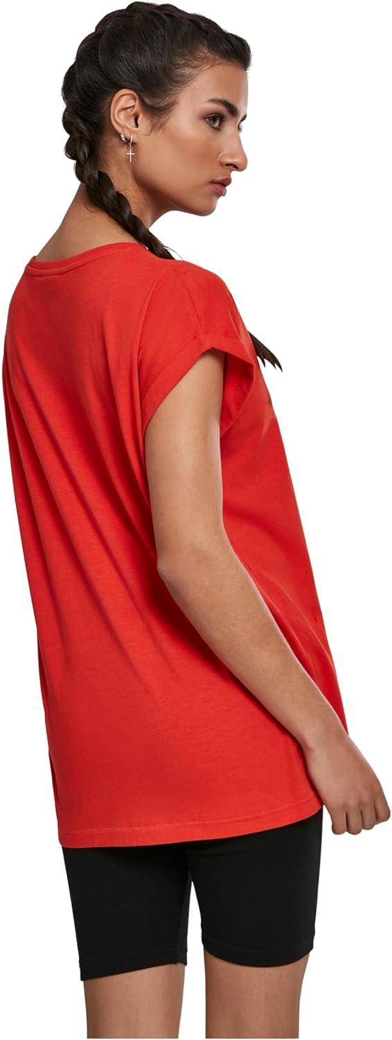 image:imageUrban Classics Damen Ladies Extended Shoulder Tee 3PackBloodorange