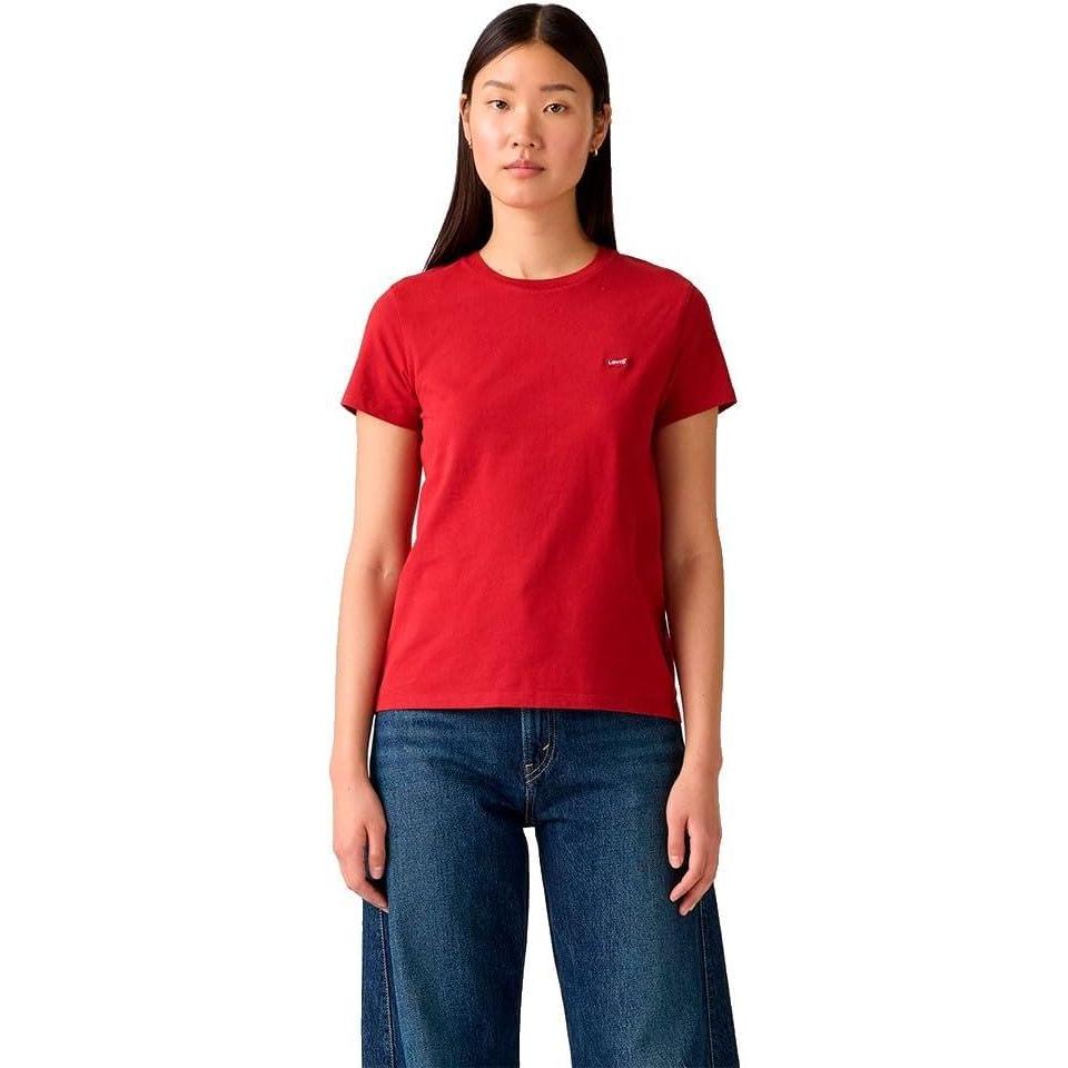 image:imageLevis Pl Perfect Tee TShirt FemmeRouge Rythmique