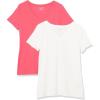 Rose Vif/Blanc